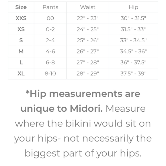 MIDORI NAHELE BRAYDEN BOTTOM SZ SMALL NWT - Picture 8 of 13